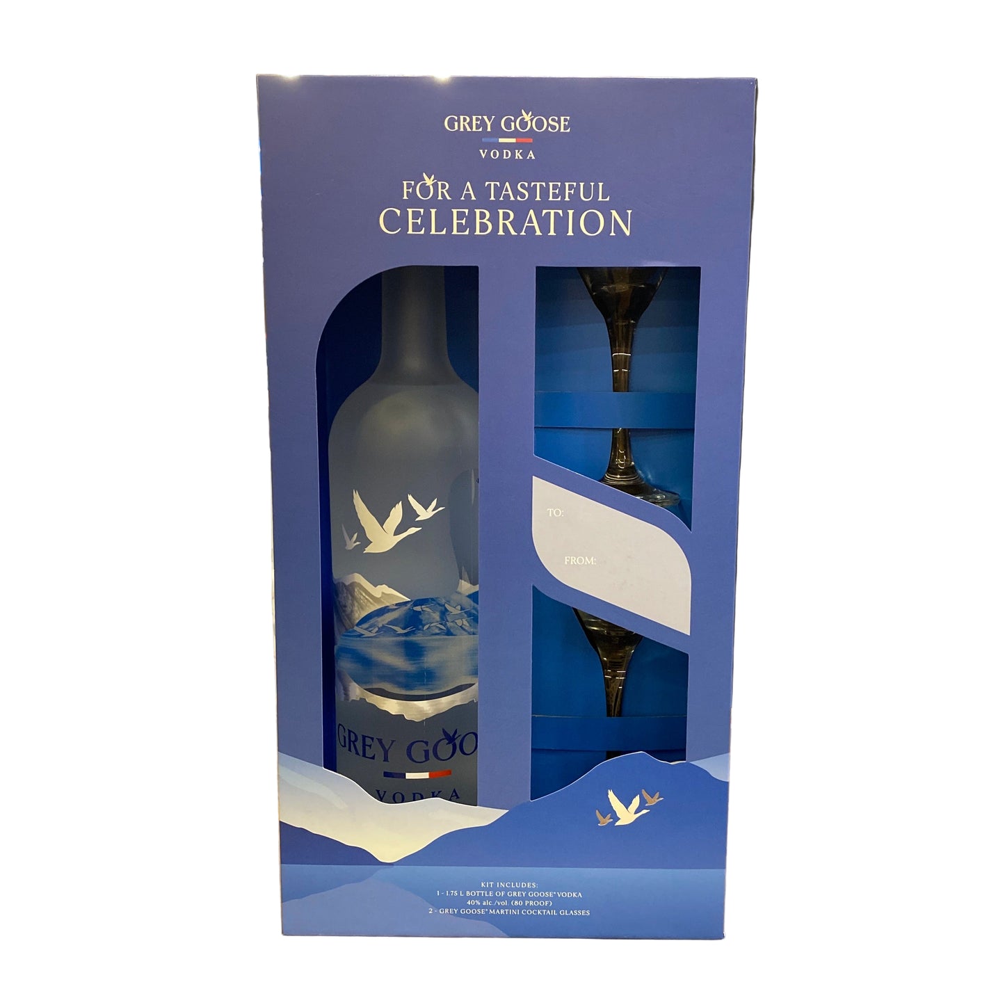 Grey Goose Gift Set - 1.75 L