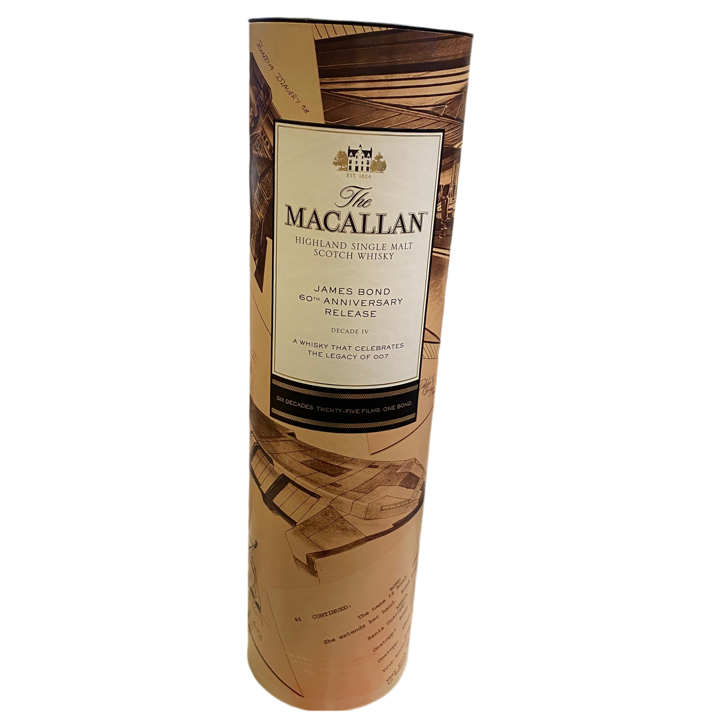 Macallan James Bond 60th Anniversary Decade 4, 700 ML