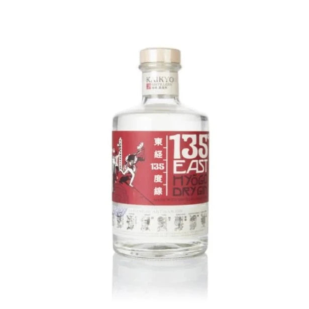 135 East Hyogo Dry Gin, 750 ML