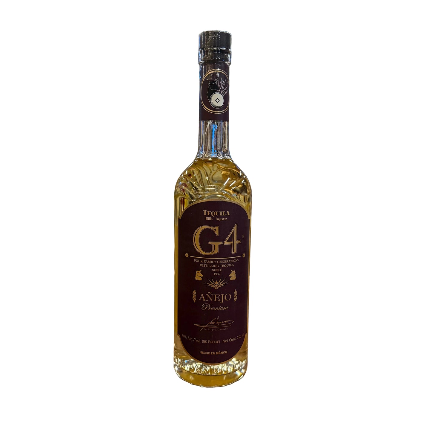G4 Tequila Anejo - 750 ML