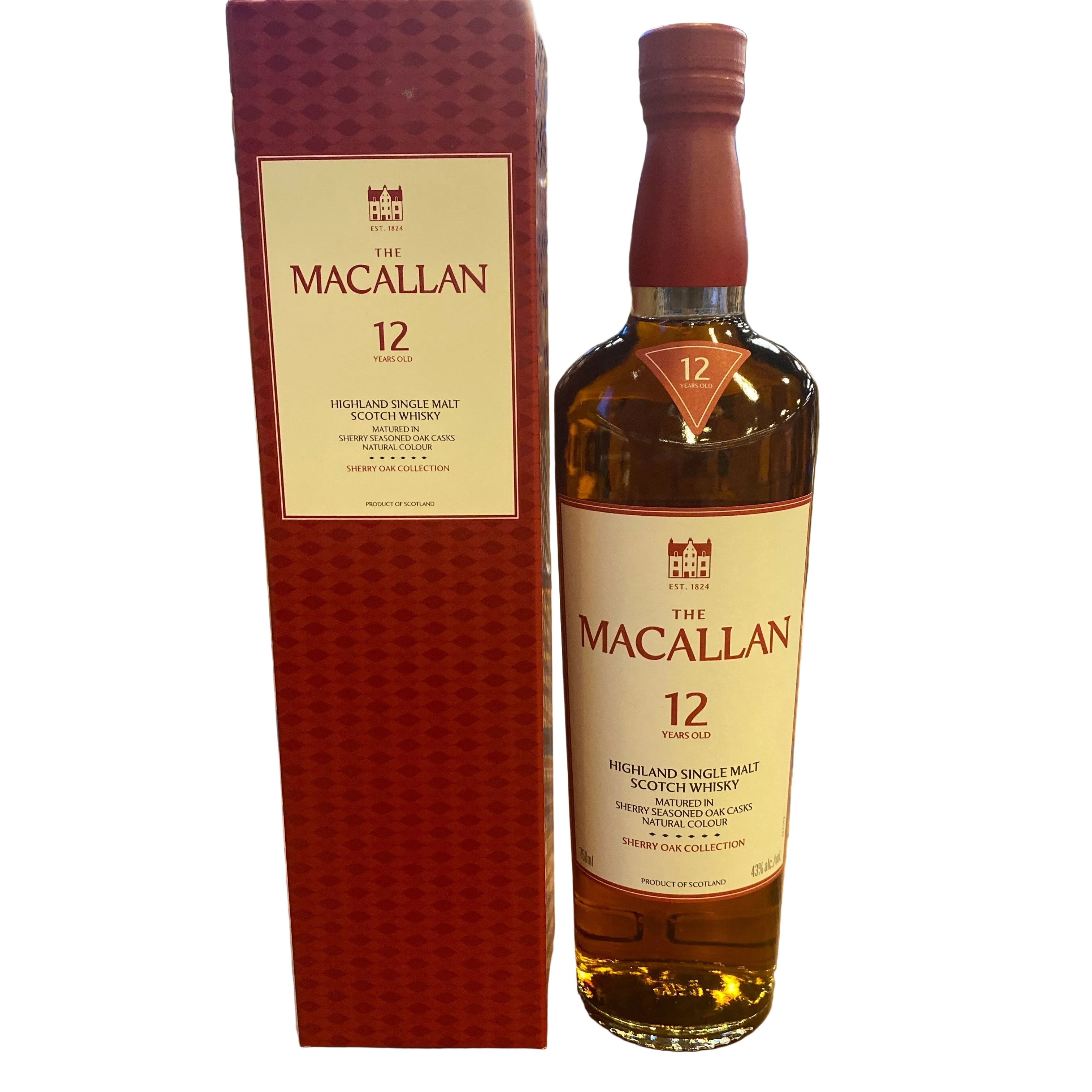 Macallan 12 Sherry Oak - 750 ML – Leivine Wine & Spirits