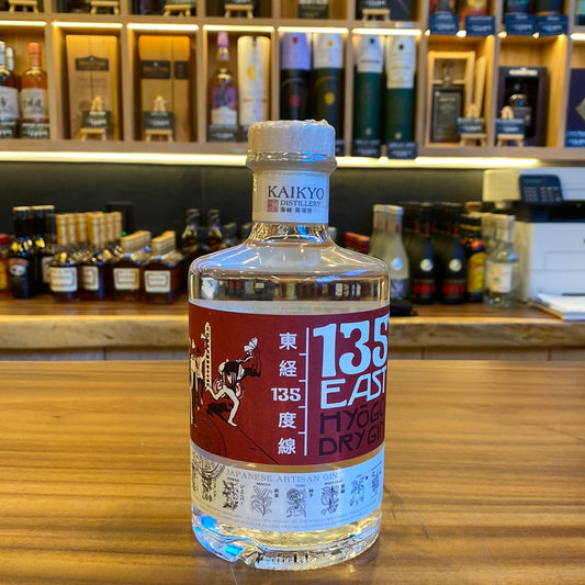 135 East Hyogo Dry Gin, 750 ML