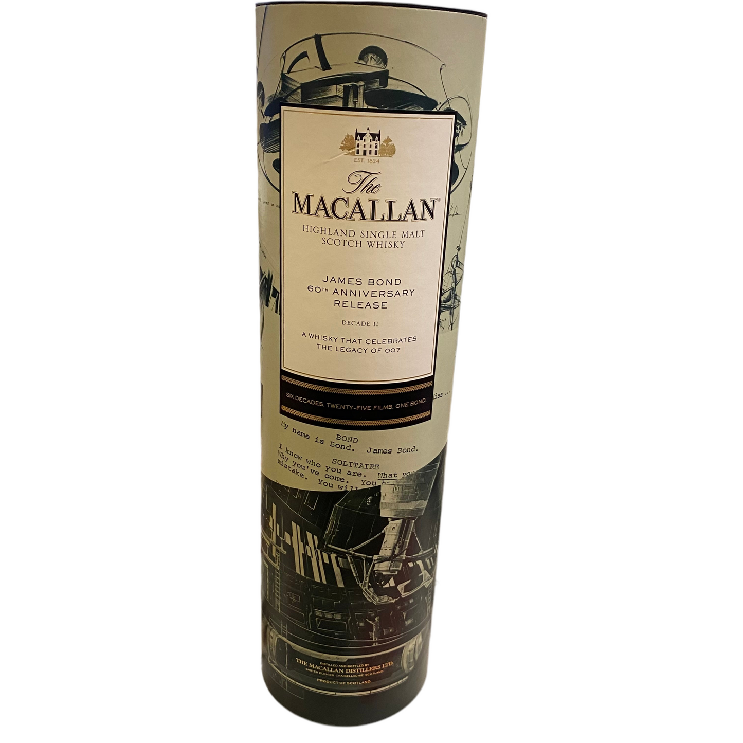 Macallan James Bond 60th Anniversary Decade 2, 700 ML