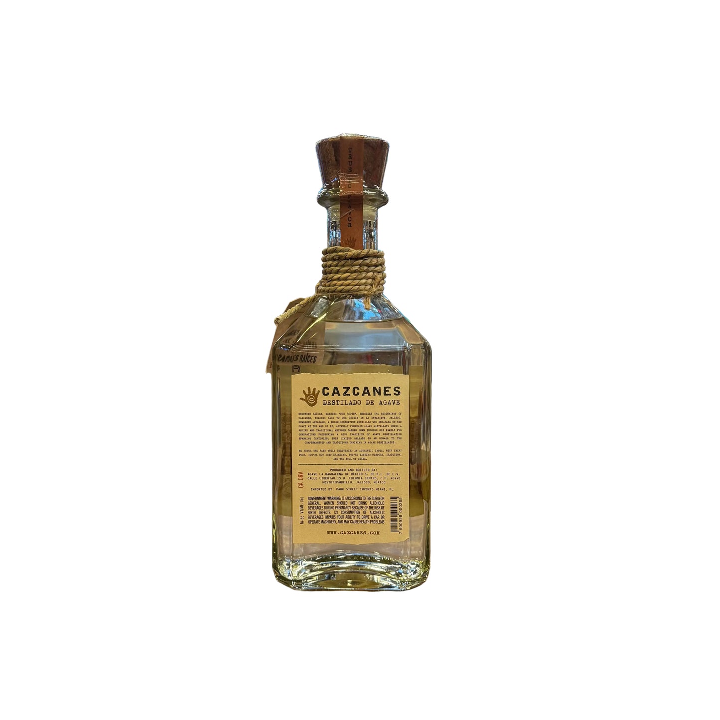 Cazcanes Nuestras Raices LImited Edition - 750ML