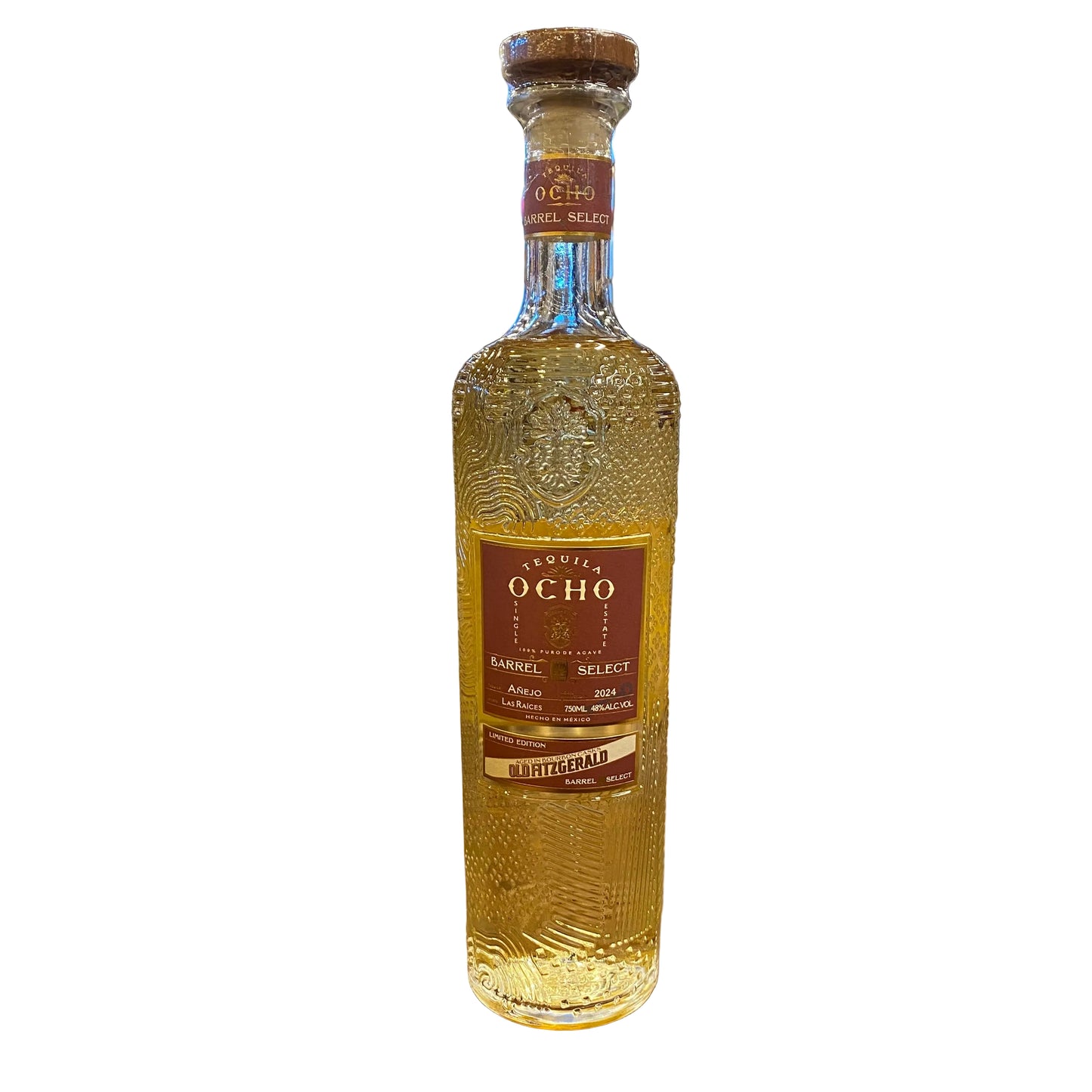 Tequila Ocho Tequila Anejo Old Fitzgerald Potrero Grande - 750 ML