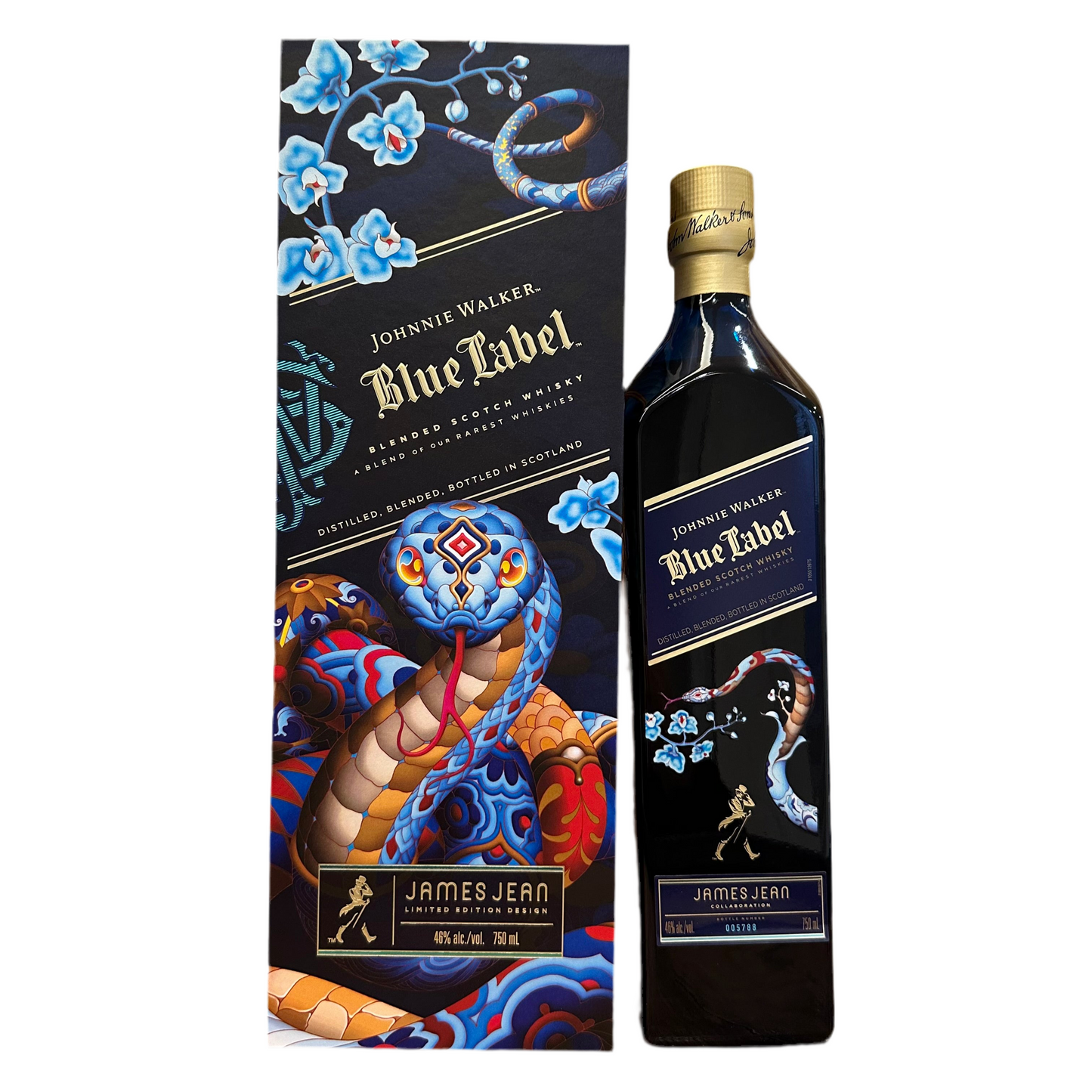 Johnnie Walker Blue YOT Snake - 750 ML