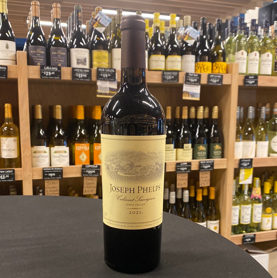 Joseph Phelps Napa Valley Cabernet Sauvignon 2021, 750 ML