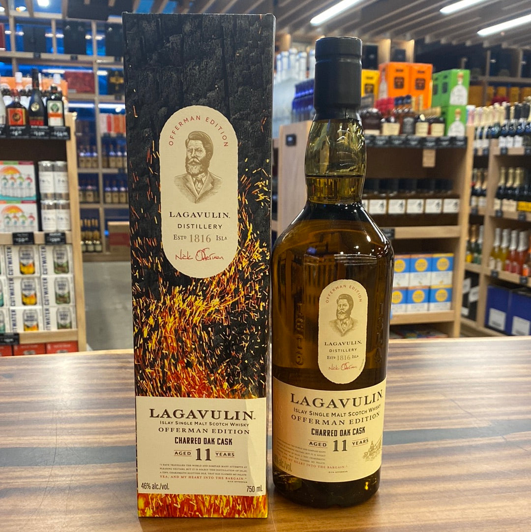 Lagavulin - Single Malt Scotch 11 Years Old Offerman Edition, 750 ML