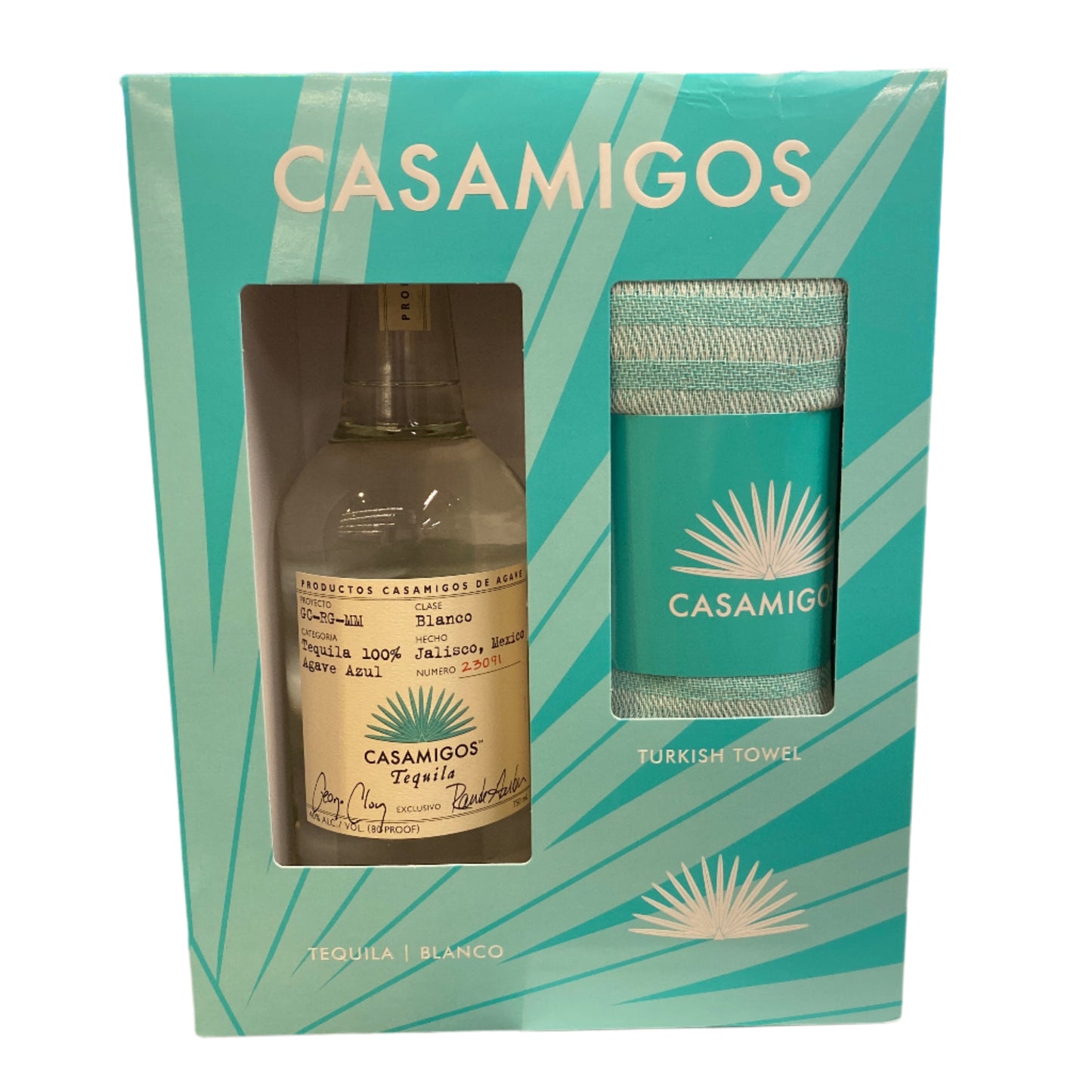 Casamigos Tequila Blanco With Towel Gift Set - 750 ML