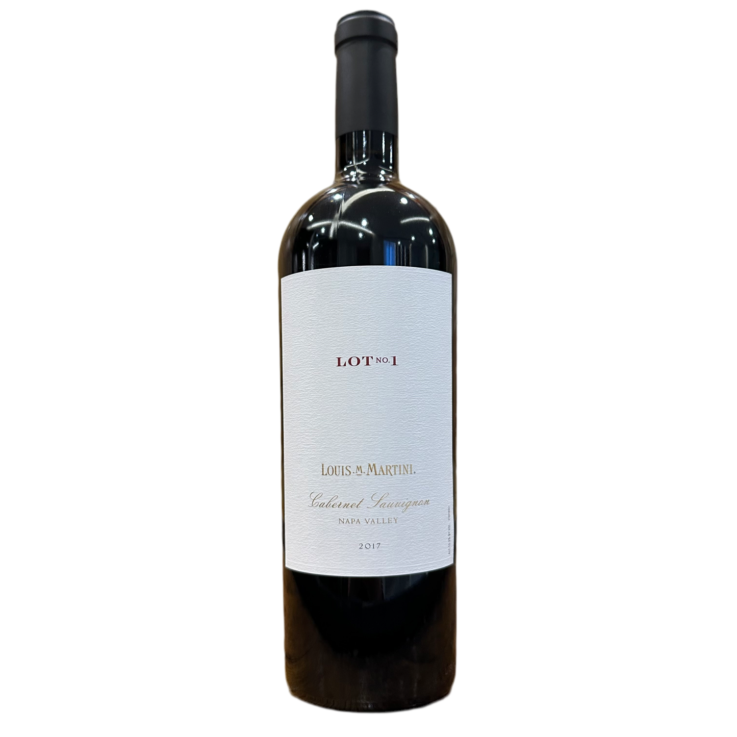 Louis Martini Cabernet Sauvignon Napa Valley Lot No 1` 2017, 750 ML