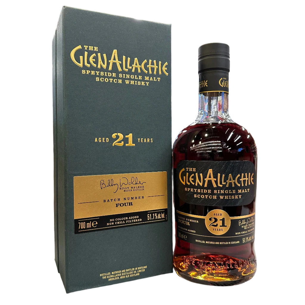 Glenallachie 21 Year Single Malt Whisky Batch #4, 750 ML