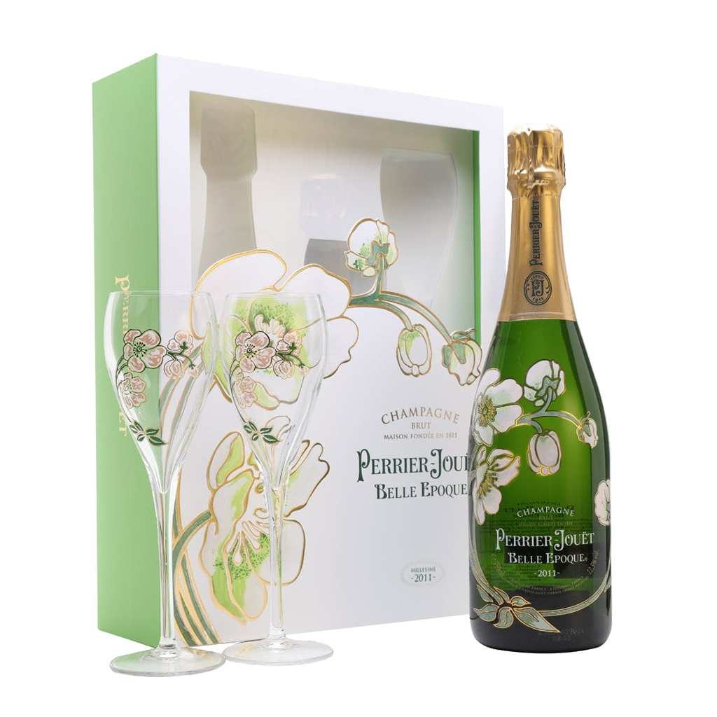 Perrier Jouet Belle Epoque Gift Set 2015, 750 ML – Leivine Perrier Jouet Belle Epoque Gift Set 2015, 750 ML – Leivine
