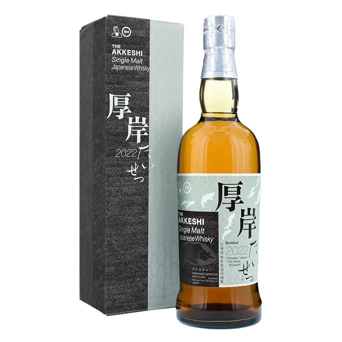The Akkeshi Single Malt Whisky The Great Snowfall 2022, 700 ML