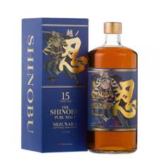 The Shinobu Pure Malt Japanese Whisky 15 Year Old, Mizunara Oak Finish 750ml