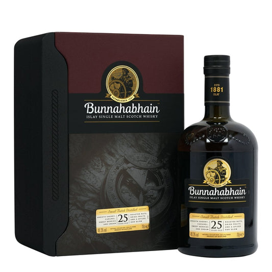 Bunnahabhain 25 Years Old Single Malt Scotch - 750ML