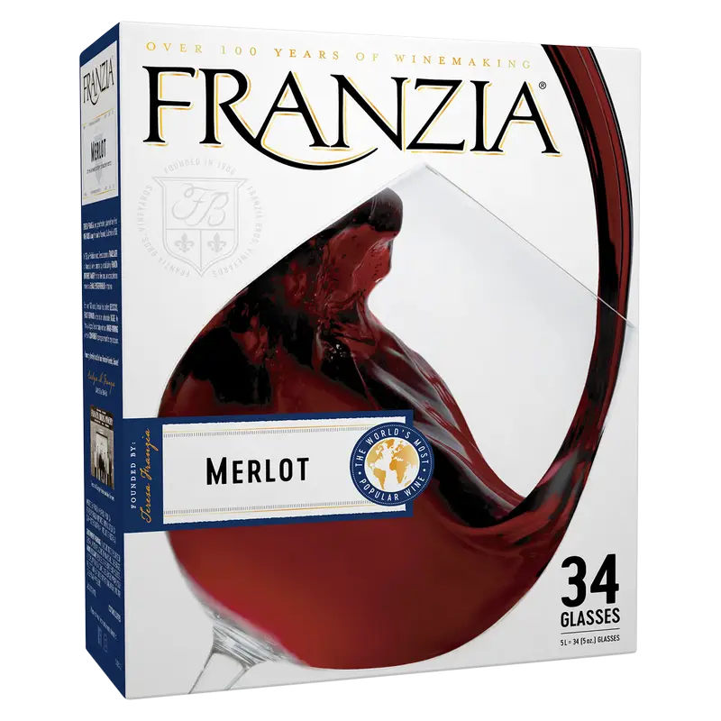 Franzia Merlot Bag in Box - 5 Liter
