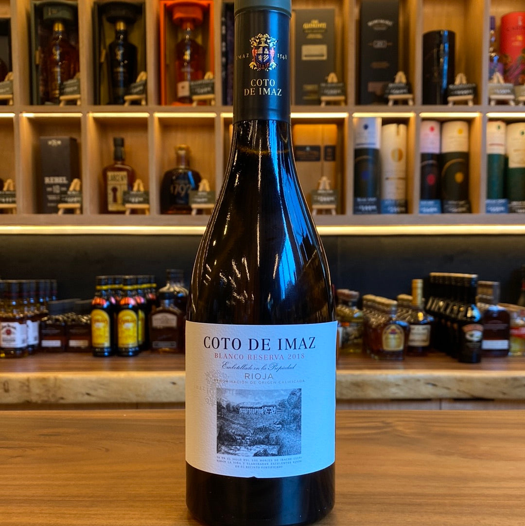 El Coto Rioja Coto De Imaz Reserva Blanco, Spain 2018, 750 ML