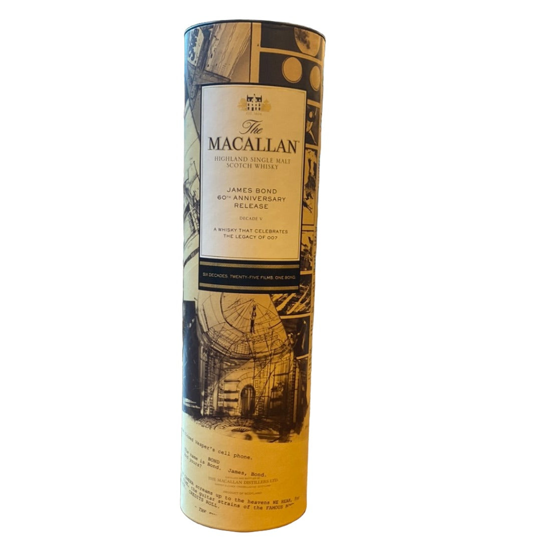 Macallan James Bond 60th Anniversary Decade 5, 700 ML
