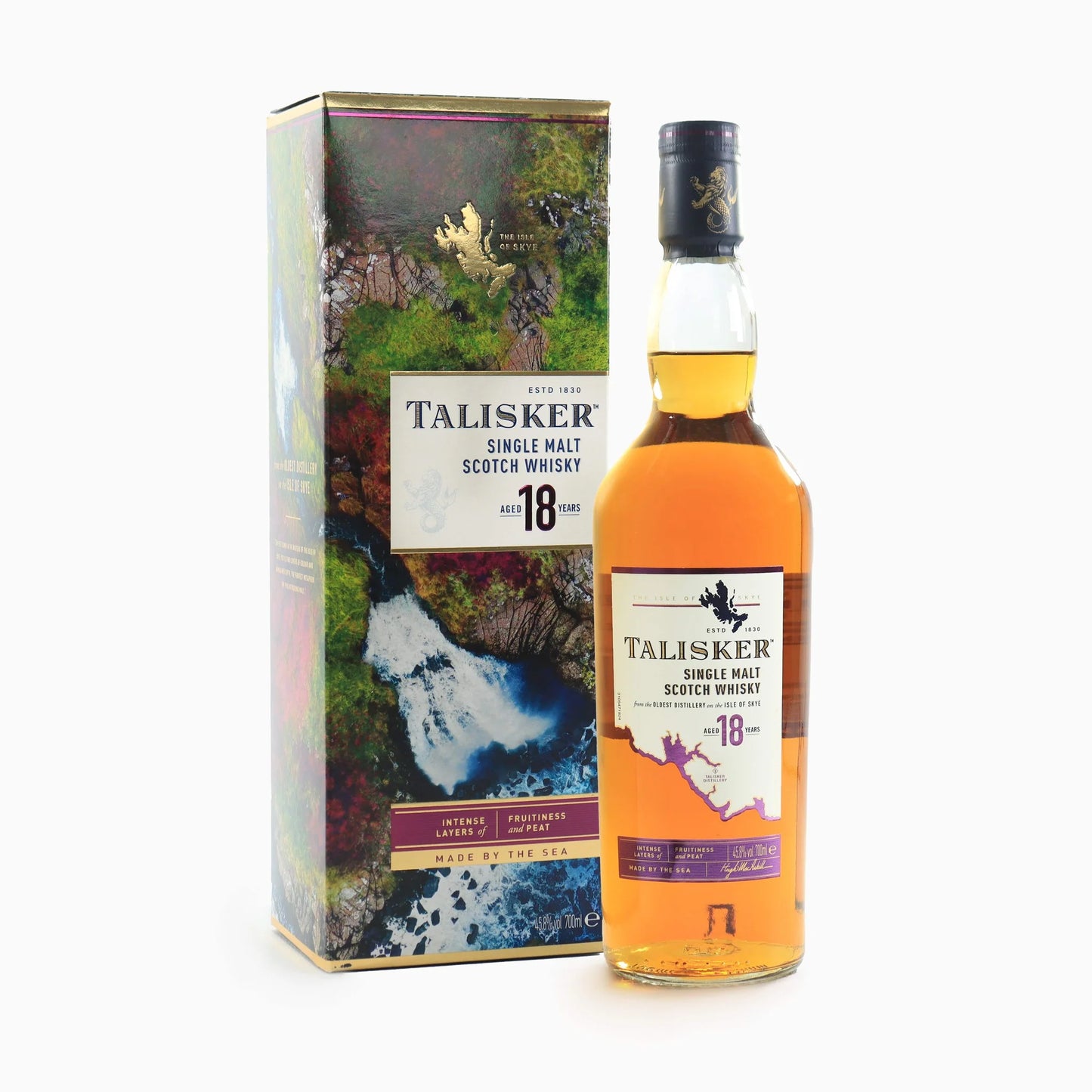 Talisker Single Malt Scotch Whisky 18 year - 750 ML