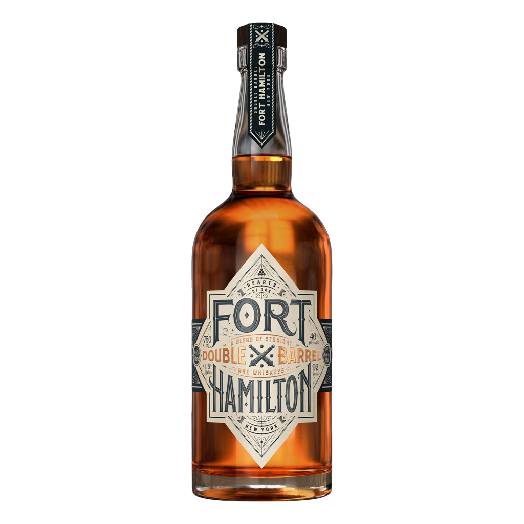 Fort Hamilton Double Cask Bourbon Whiskey - 750 ML