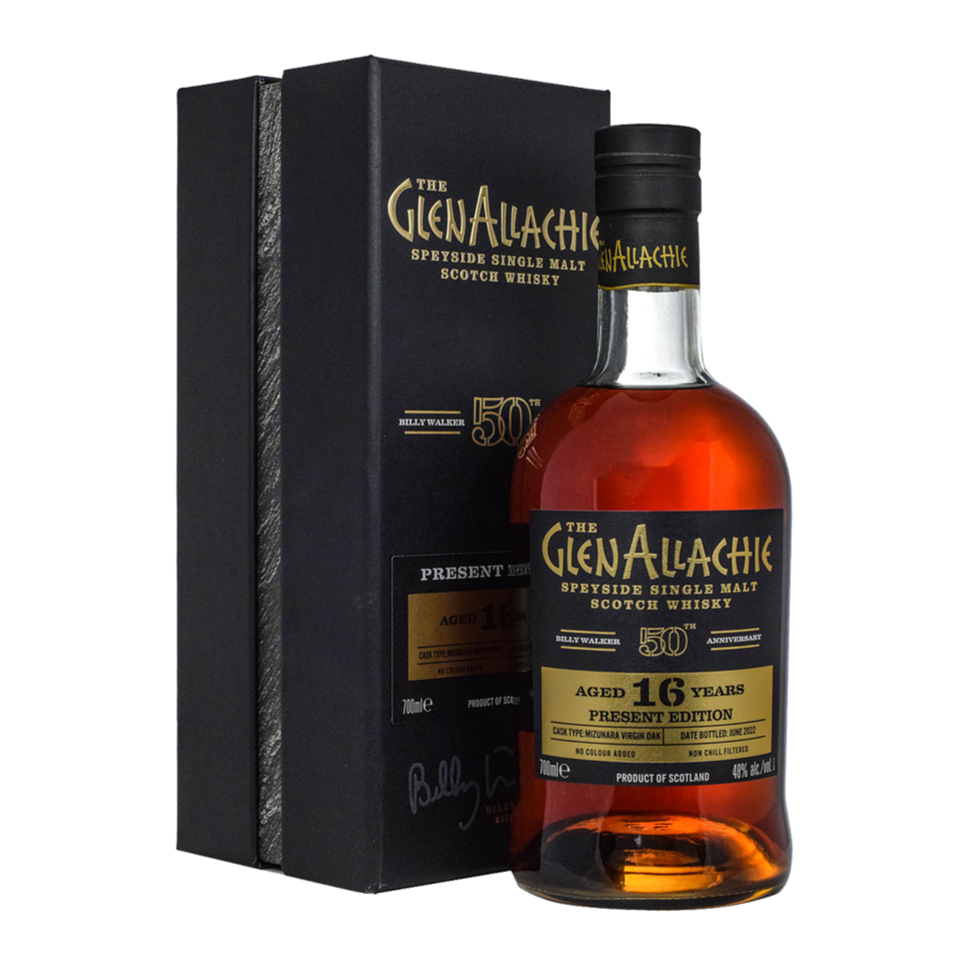 Glenallachie 16 Year 50th Anniversary Billy Walker Past Edition Single Malt Sherry Oak - 700ML