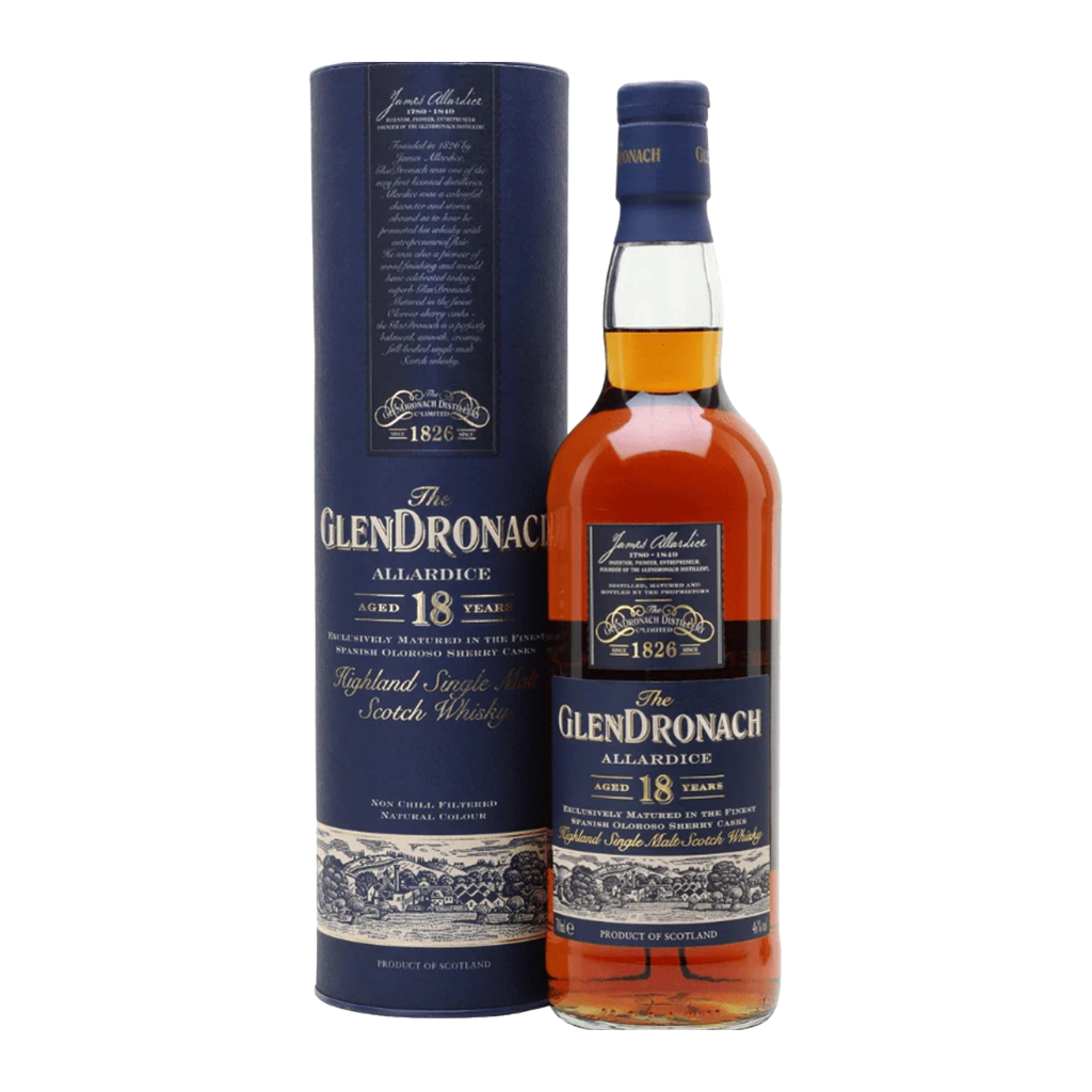 Glendronach - Allardice 18 Year Old Single Malt Scotch - 750 ML