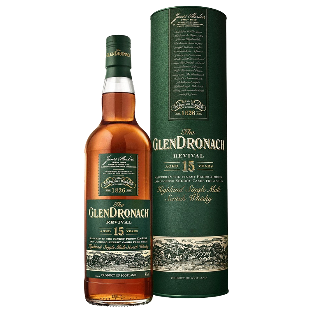 Glendronach - Revival 15 Year Old Single Malt Scotch - 750 ML