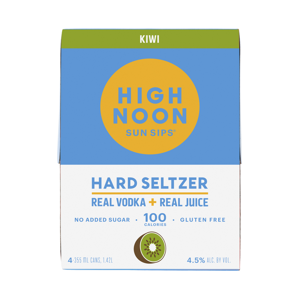 High Noon Kiwi 4 Pack - 355ML