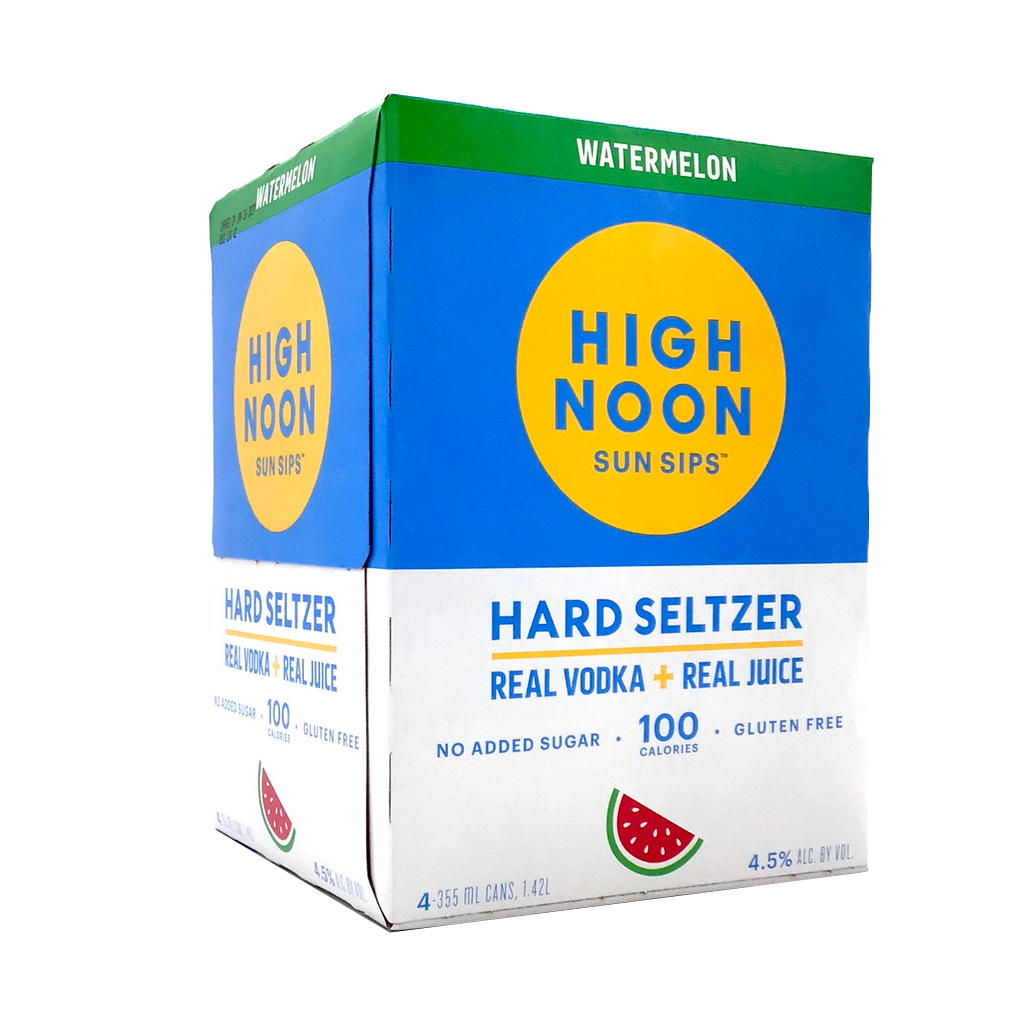 High Noon Watermelon 4 Pack - 355ML