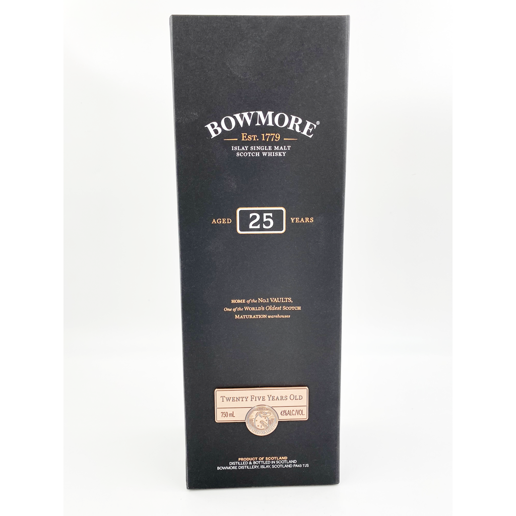 Bowmore 25 Year Single Malt Scotch Whisky - 750ML