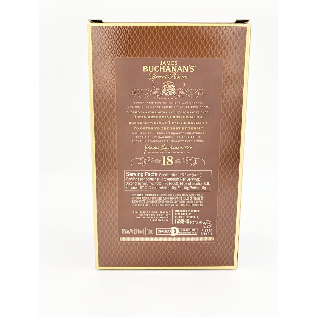Buchanan's Scotch Special Reserve 18 Year - 750ML