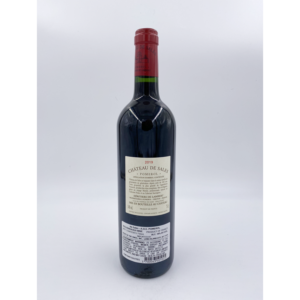 Chateau De Sales Pomerol 2019 - 750ML