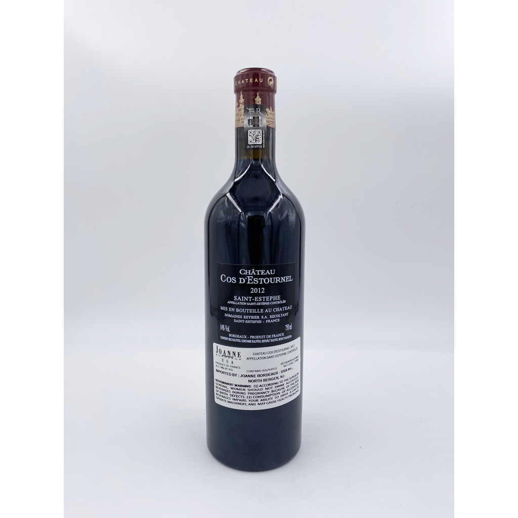Chateau Cos D'Estournal Saint-Estephe 2012, 750ML