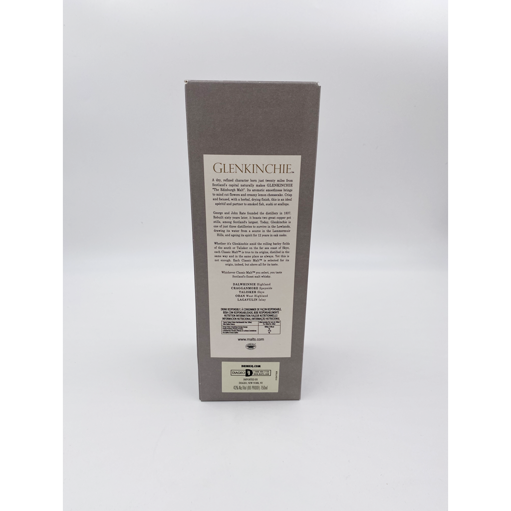 Glenkinchie 12 Year - 750ML