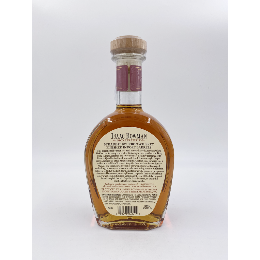 ISAAC BOWMAN PORT FINISH - 750ML