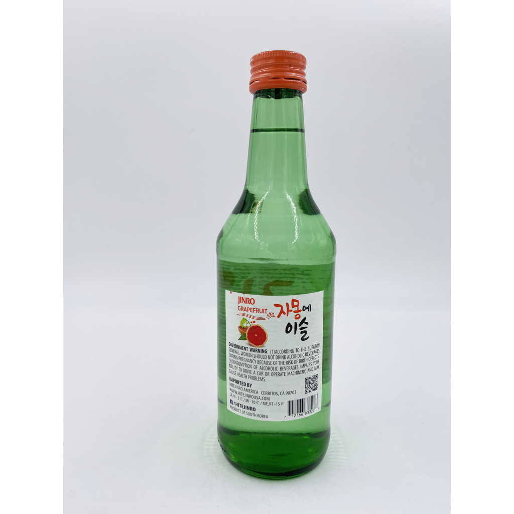 Jinro Chamisul Grapefruit Soju - 375ML