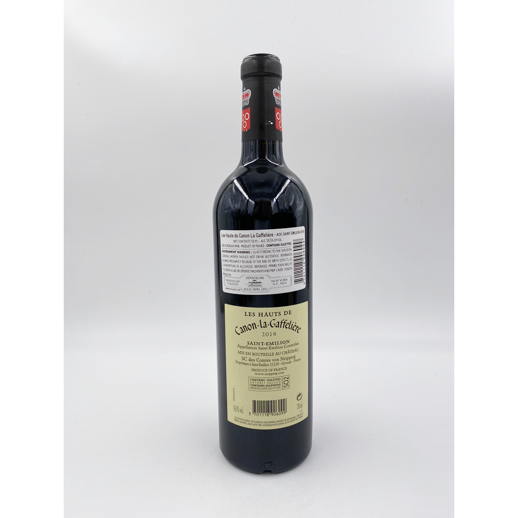 Les Hauts De Canon-la-Gaffeliere - 750ML