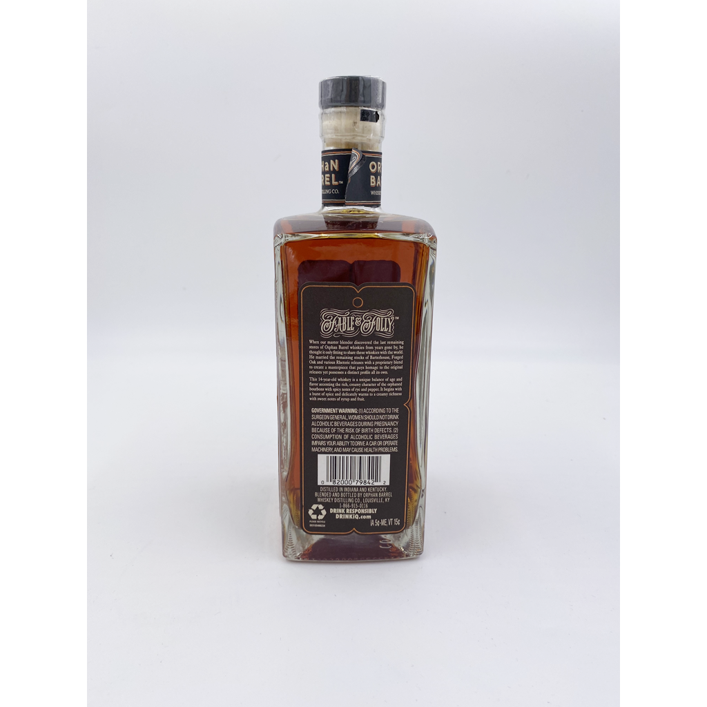Orphan Barrel Bourbon Fable Folly 14 Year 90 - 750ML