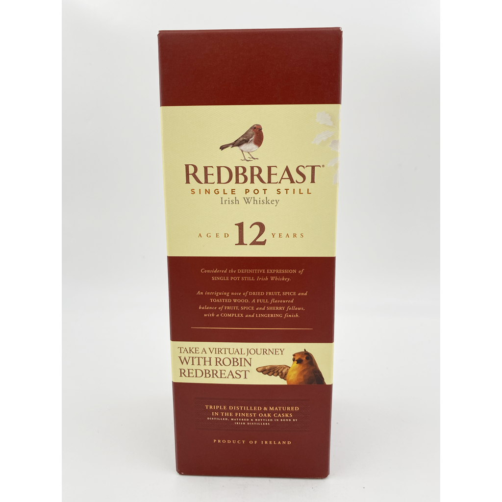 Redbreast 12 Year Old NV 750 ml.