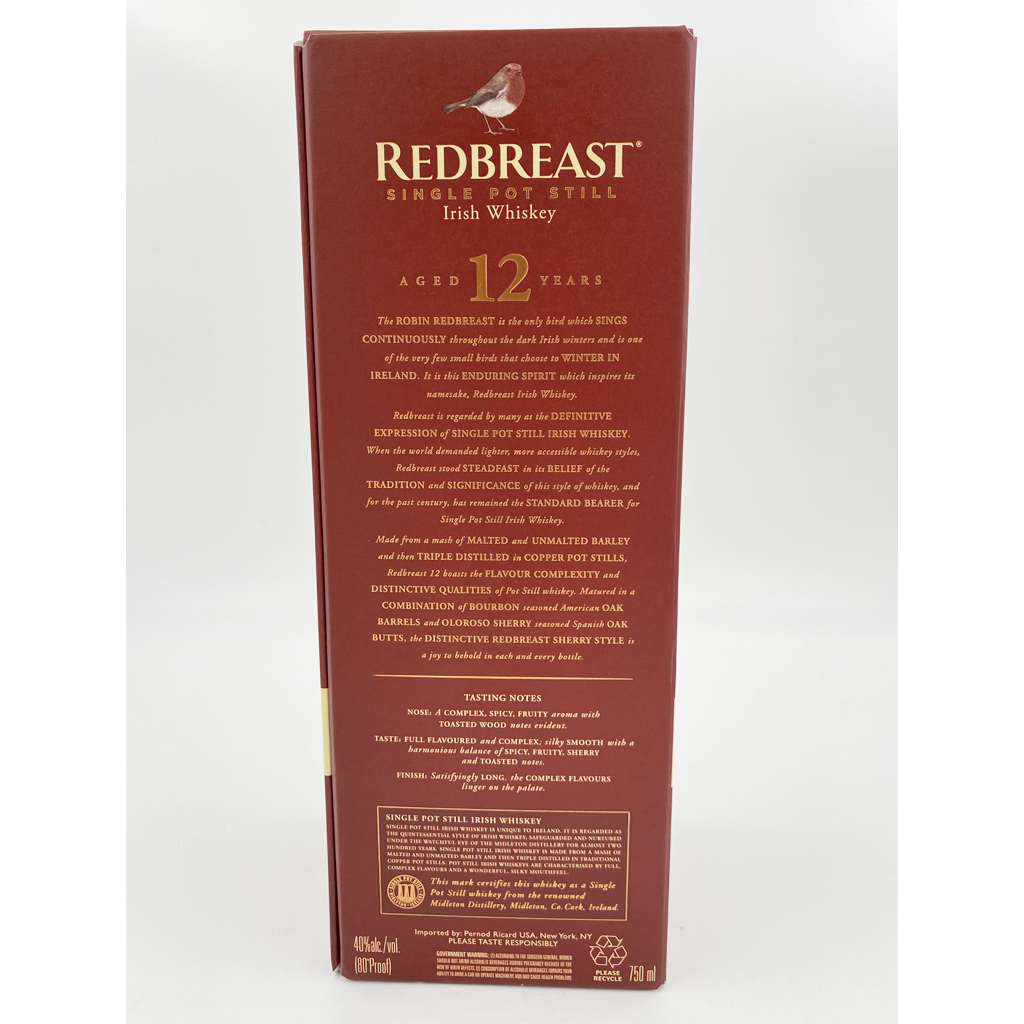 Redbreast 12 Yr - 750ML