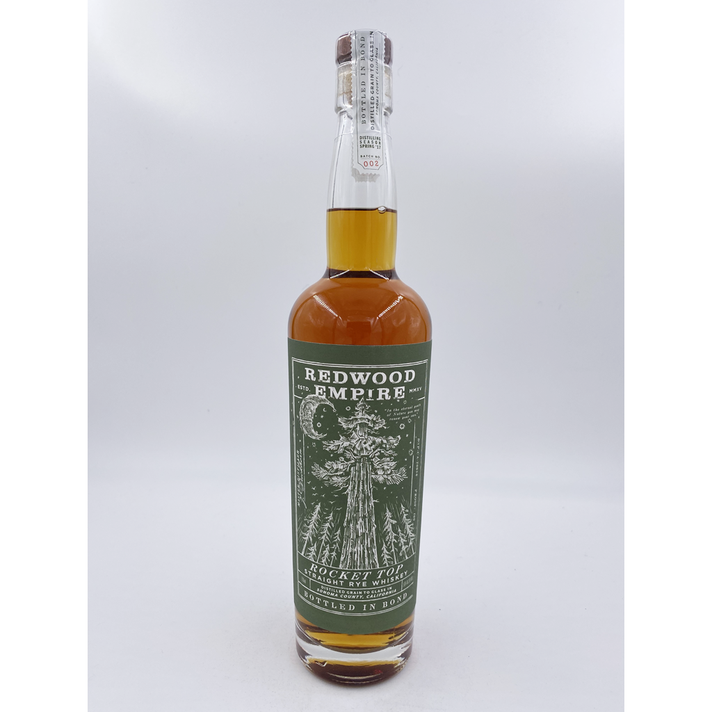 Redwood Empire Rocket Top Rye Bottled In Bond - 750ML