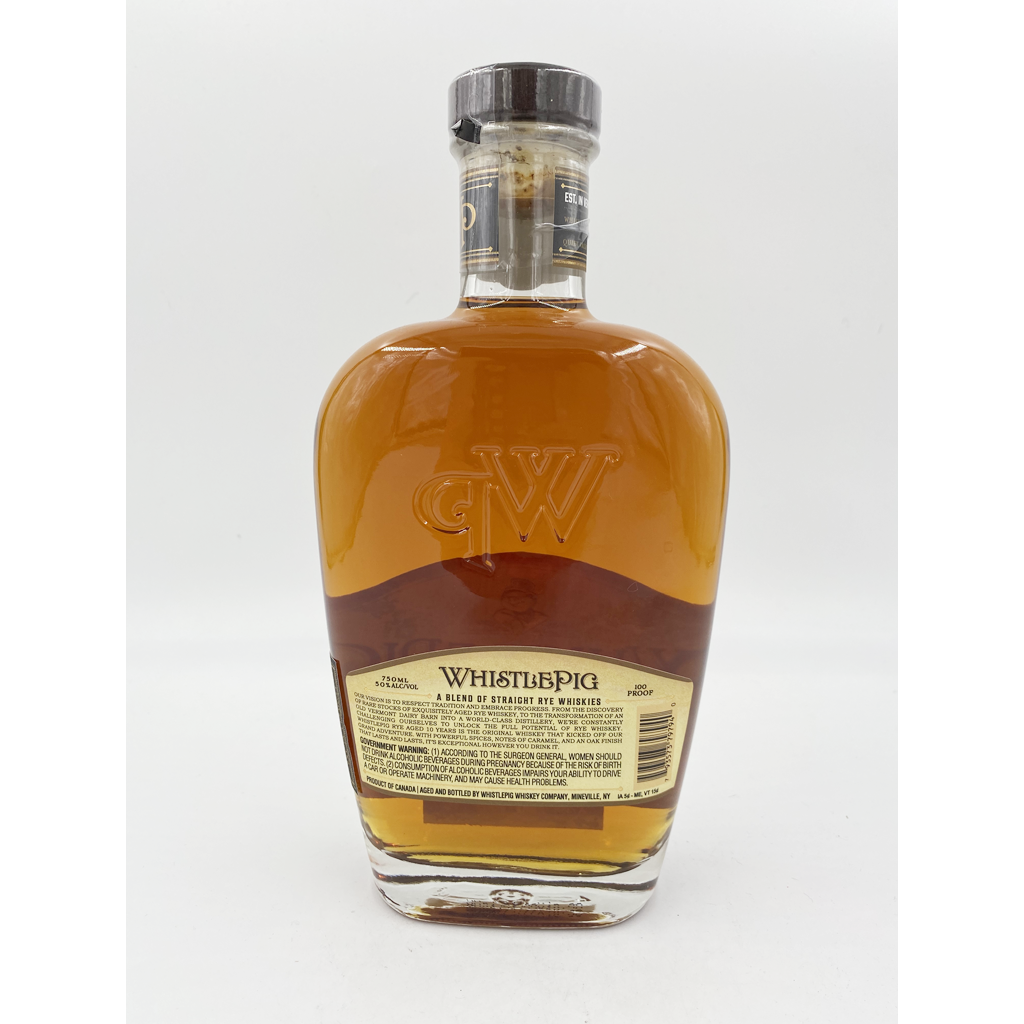 Whistlepig Rye 10 Year - 750ML