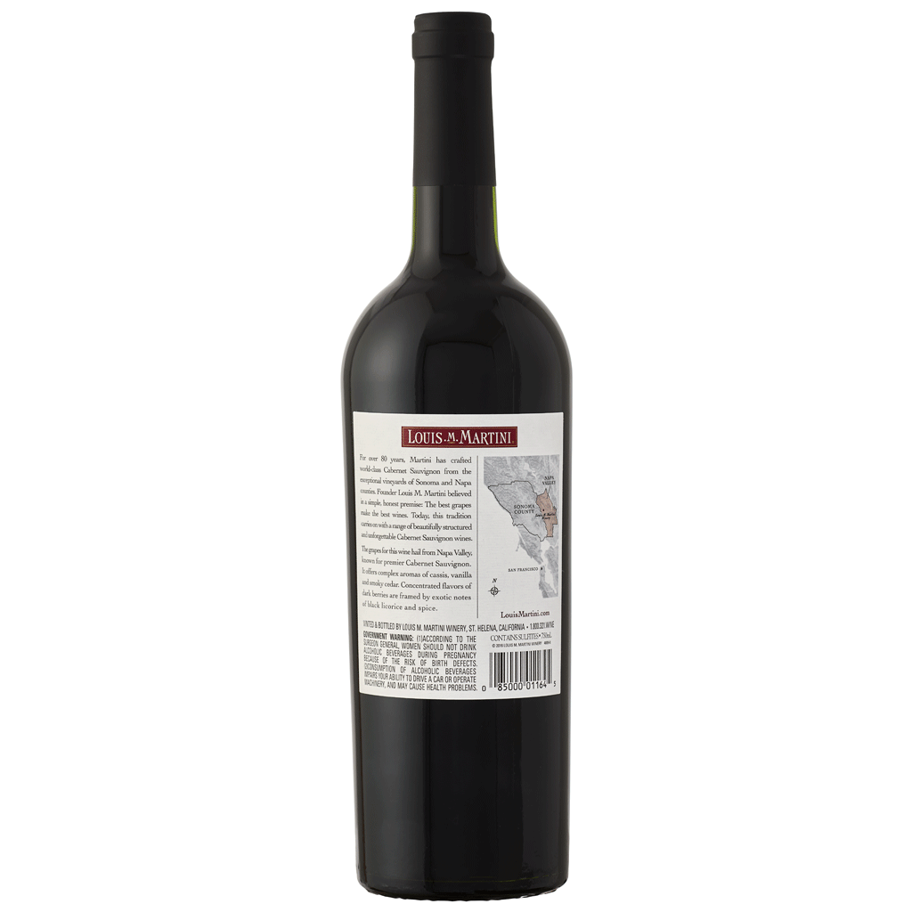 Louis Martini Cabernet Sauvignon Napa 2022 - 750ML