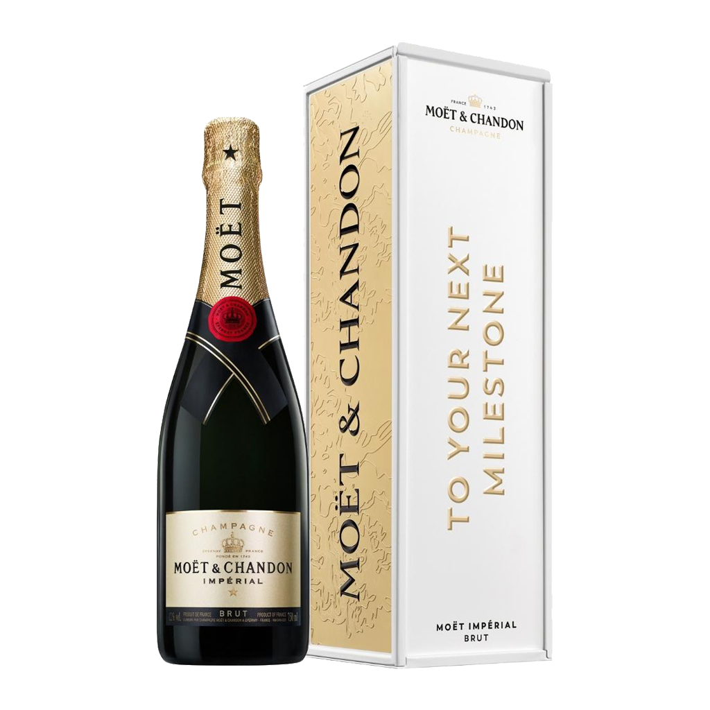 Moet Imperial Metal Gift Box - 750ML