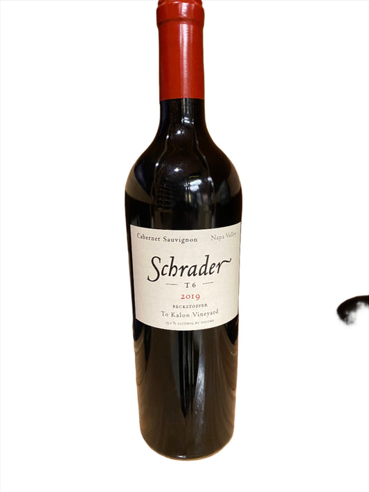 Schrader Cabernet Sauvignon T6 2019, 750 ML