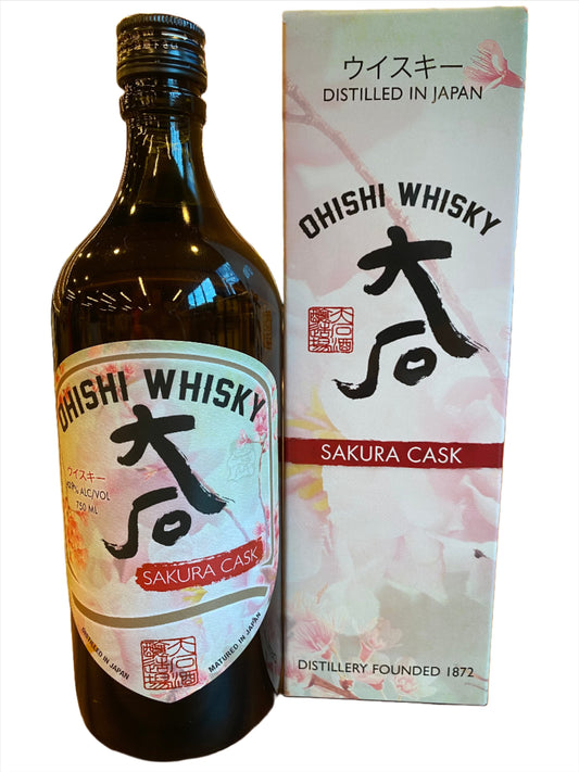 Ohishi Sakura Cask Whisky, 750 ML