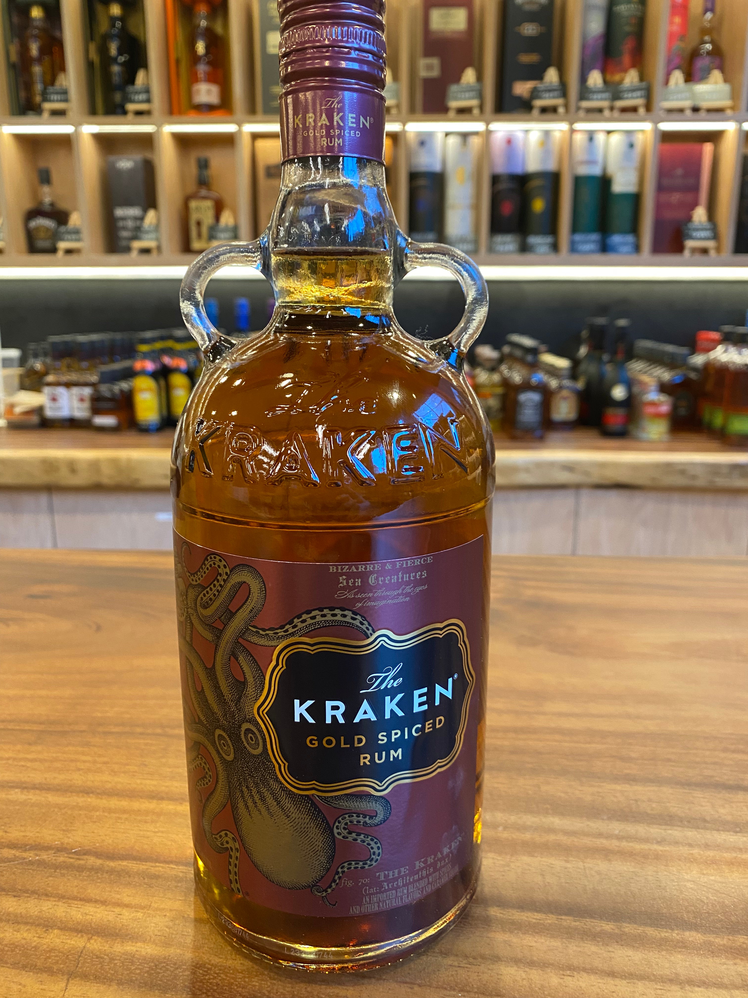 The Kraken Gold Spiced Rum, 1 L – Leivine Wine & Spirits