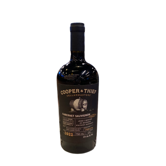 Cooper and Thief Cabernet Bourbon Barrels 2022 - 750 ML