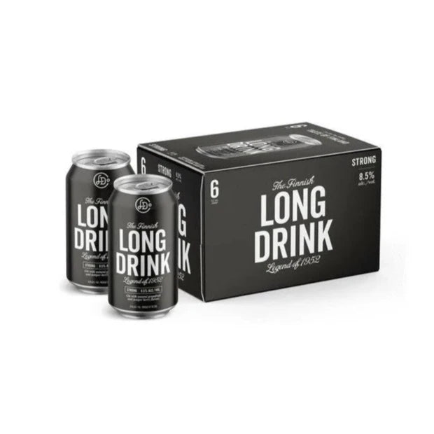 Long Drink Strong Citrus - 12 OZ (Pack of 6)