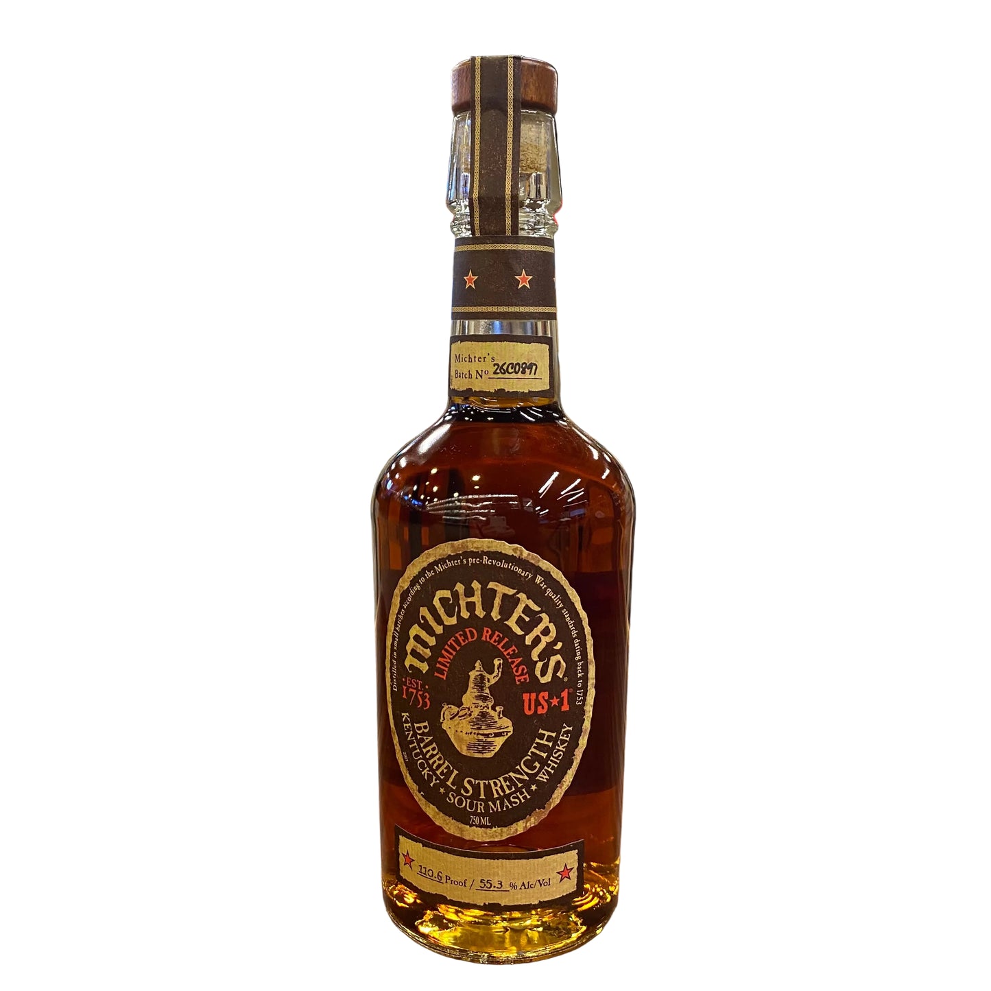 Michter's US1 Barrel Strength Sour Mash - 750 ML